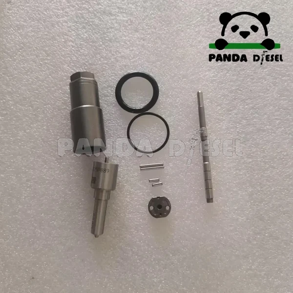 095000 6480 denso common rail injector re529149 overhaul repair kit nozzle dlla125p889 for john deere diesel engine 6090