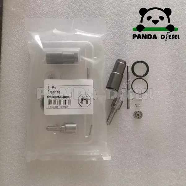 095000 6480 denso common rail injector re529149 overhaul repair kit nozzle dlla125p889 for john deere diesel engine 6090