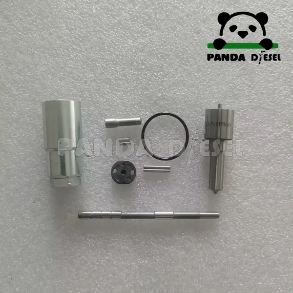 denso common rail injector repair kits 095000-5550 for hyundai mighty county 33800-45700 hd78 injector nozzle dlla150p866 093400-8660 valve plate #04
