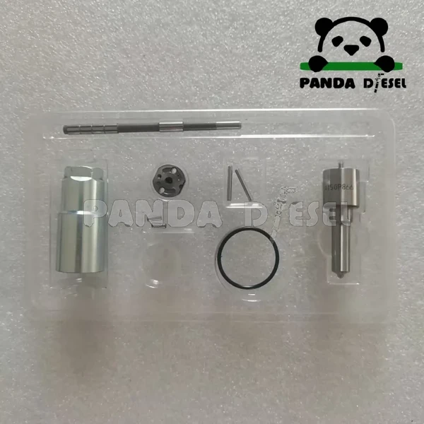 denso common rail injector repair kits 095000-5550 for hyundai mighty county 33800-45700 hd78 injector nozzle dlla150p866 093400-8660 valve plate #04