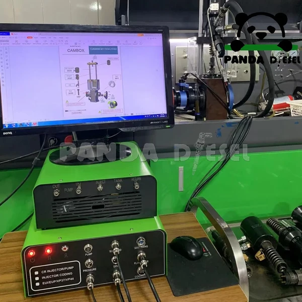 vc600 diesel common rail eui eup heui hep system with cr pump flow meter sensor