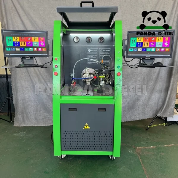cr1016 pro common rail injector and pump test bench with two screen bulk