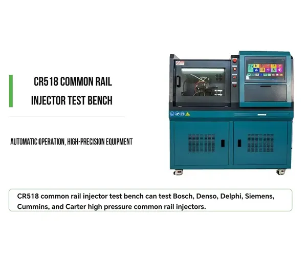 CR518 Diesel Common Rail Injector Test Bench