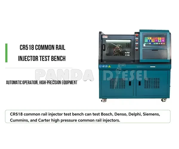 CR518 Diesel Common Rail Injector Test Bench