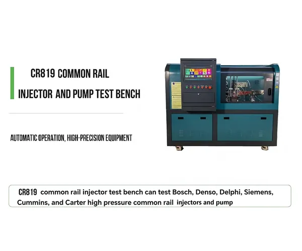CR819 Multifunctional Diesel Injector and Pump Test Bench