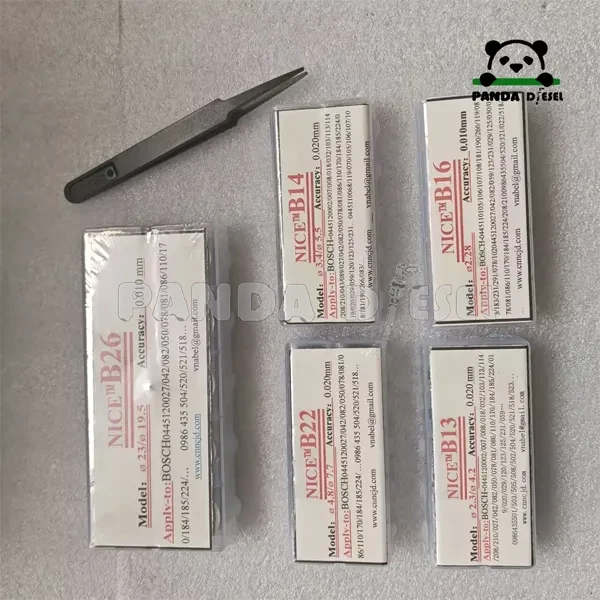 500 pcs 120 shims b14 b13 b16 b22 b26 adjusting gasket kit for bosch 120 common rail injecto