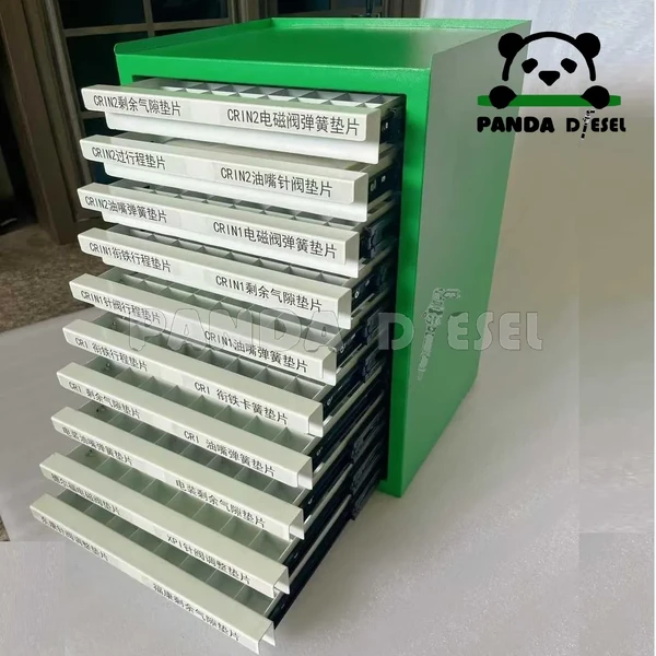 work bench cabinet storage box for diesel common rail shims and injector parts for sale