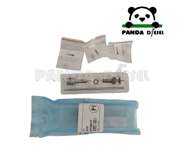 CR Injector 0445110647 Overhaul Repair Kit for 0445110646 0445110368 0445110369 VW AMAROK 2.0 CADDY GOLF 03L130277J 0986435167 Nozzle DLLA162P2160 Control Valve F00VC01502