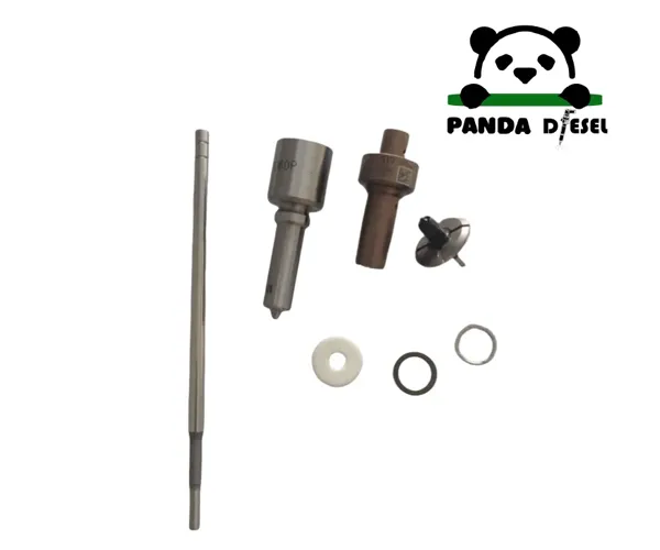 CRI2 Common Rail Injector Overhaul Repair Kit 0445110616 0445110617 0445110480 with Nozzle DLLA160P2176 Control Valve F00VC01503 for BMW