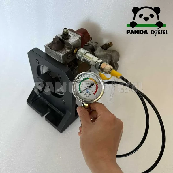 diesel fuel pump coupler with testing accessories