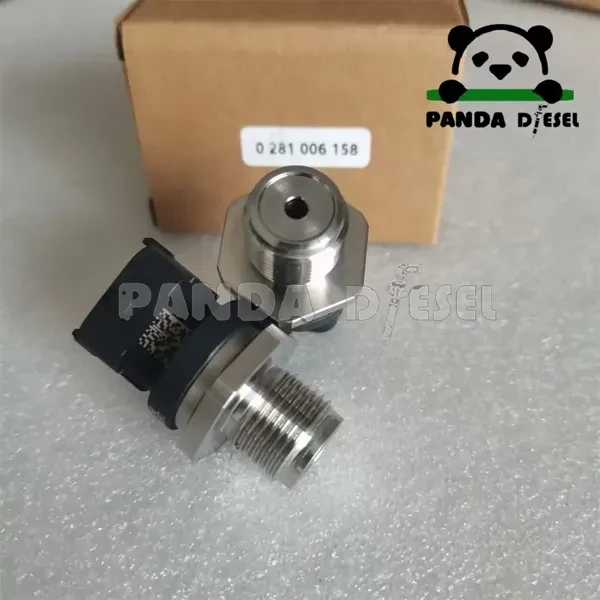 common rail fuel rail pressure sensor 0281006158 55230978 for iveco fiat opel diesel engine