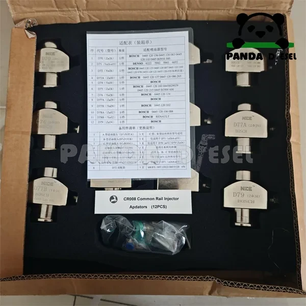 cr008 common rail diesel injectors adaptors