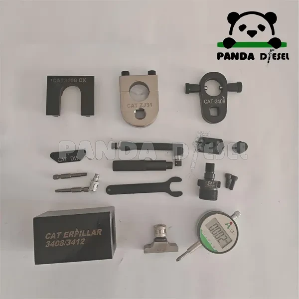 ct034a cat 3412 3408 heui injector dismounting and measuring repair tools kit