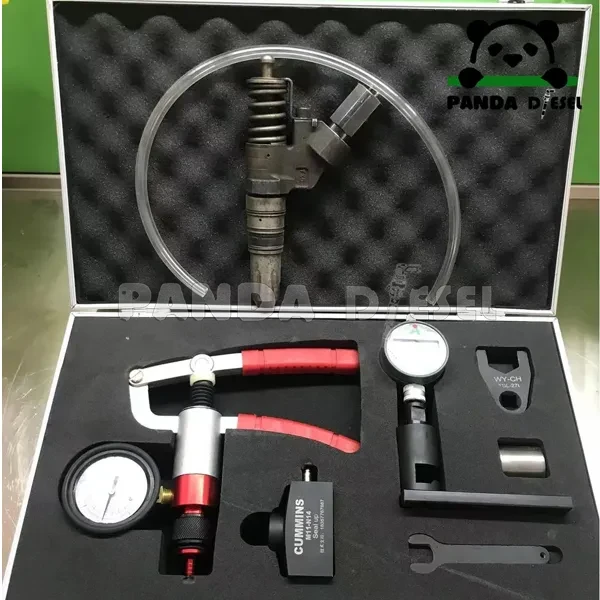 km017 cummins m11 n14 eui diesel unit injector dismounting and leakage testing tools