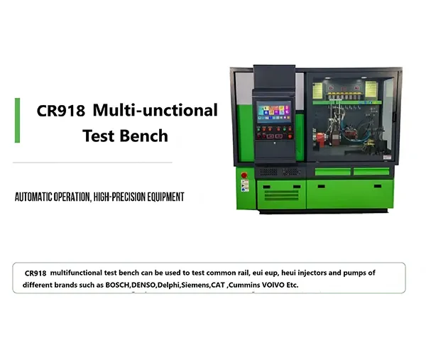 CR918 Multifunctional Diesel Injector and Pump Test Bench