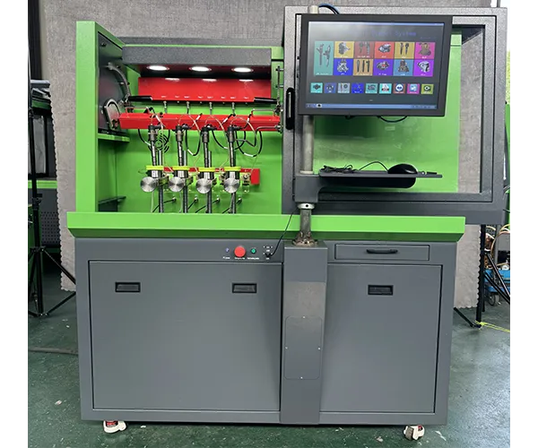 DCI 800 Diesel Common Rail Fuel Injector Test Bench-Testing 4 Pcs Injectors At The Same Time