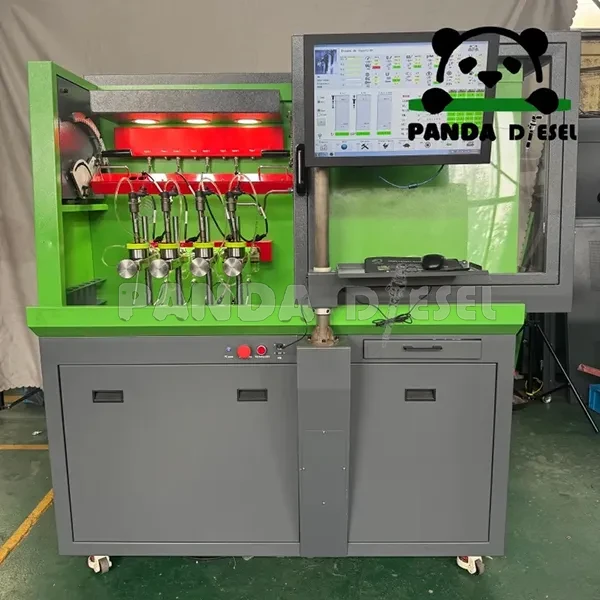 DCI 800 Diesel Common Rail Fuel Injector Test Bench-Testing 4 Pcs Injectors At The Same Time