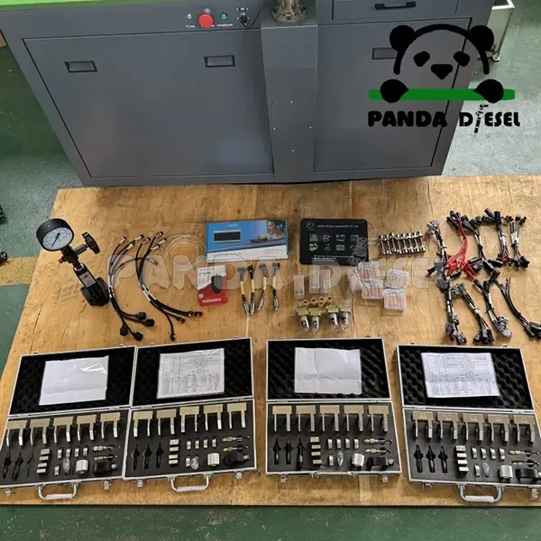 DCI 800 Diesel Common Rail Fuel Injector Test Bench-Testing 4 Pcs Injectors At The Same Time