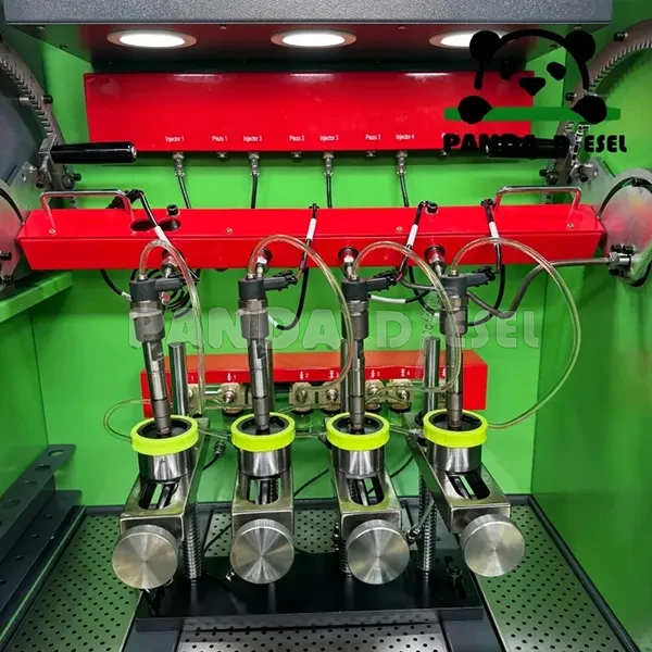 DCI 800 Diesel Common Rail Fuel Injector Test Bench-Testing 4 Pcs Injectors At The Same Time