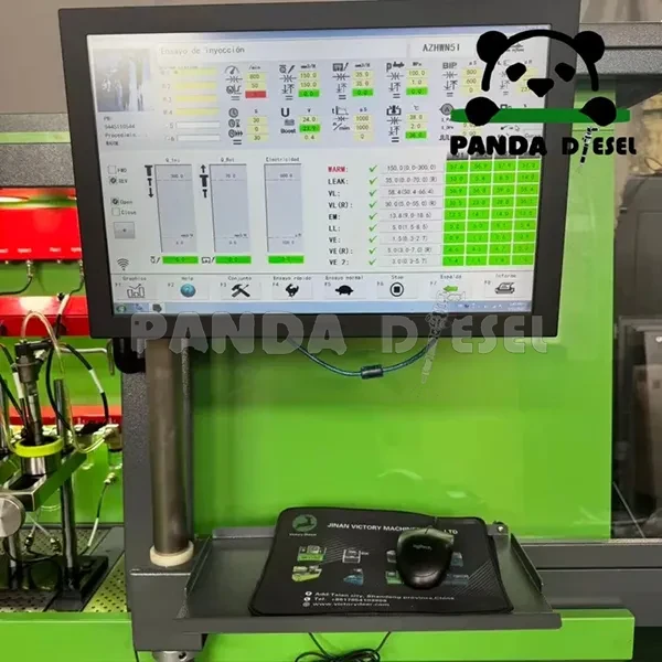 DCI 800 Diesel Common Rail Fuel Injector Test Bench-Testing 4 Pcs Injectors At The Same Time