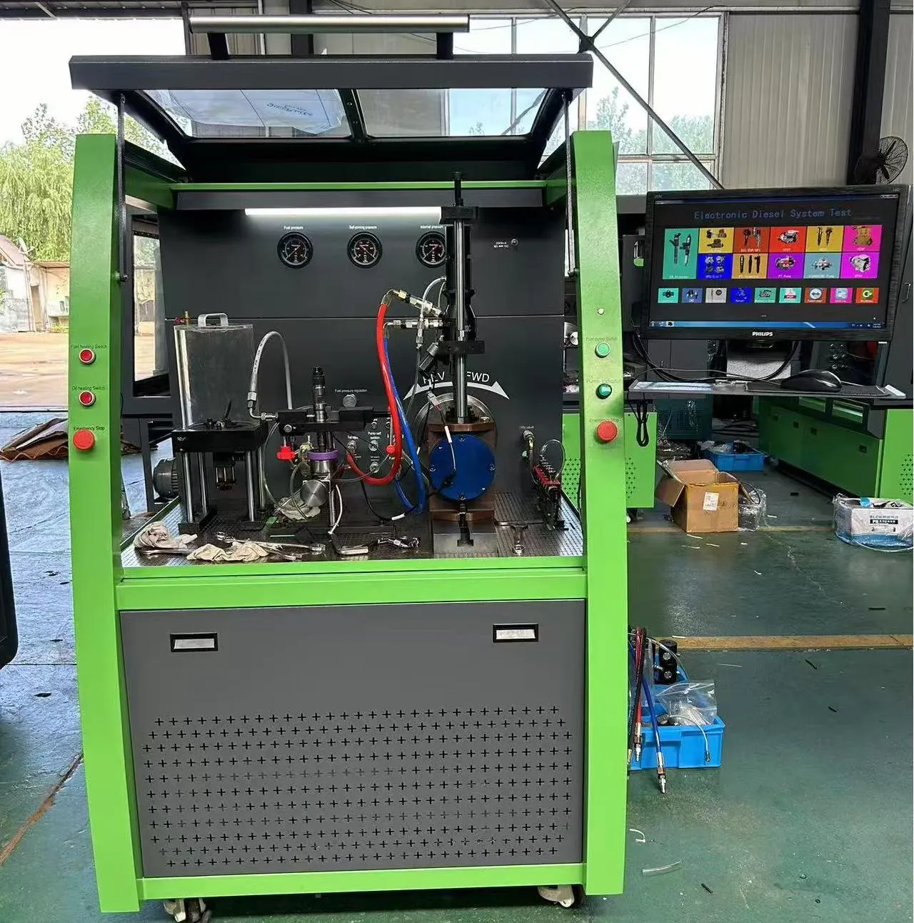 CR1018 Multifunctional Diesel Injector and Pump Test Bench