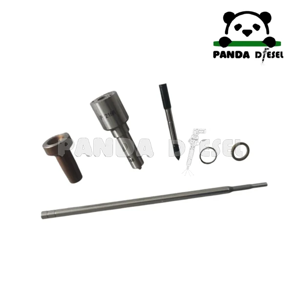 Diesel Fuel Injector 0445110376 5258744 Repair Kits With Nozzle Spray Dlla145p2168 0433172168 Control Valve Assembly F00vc01383 For Cummins Isf2.8 Engine