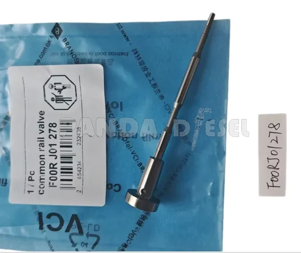 Control Valve F00RJ01278 For Common Rail Injector 0445120054 0445120075
