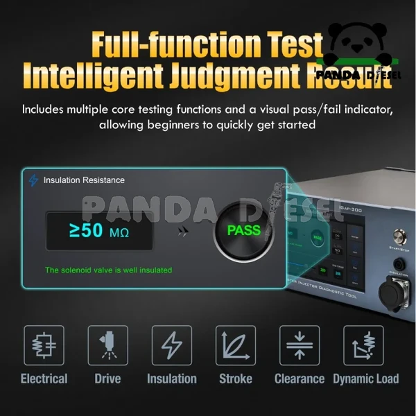 igap 300 full function common rail fuel solenoid piezo injector tester with 7 inch touch screen manufacturer