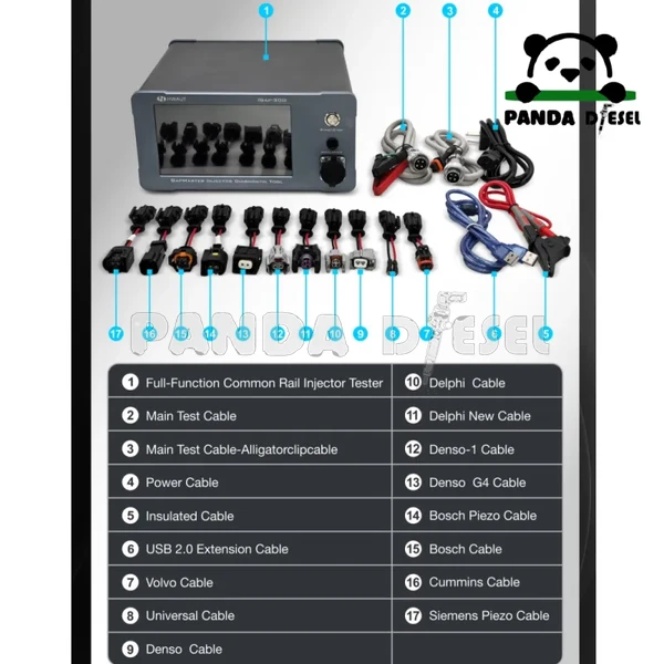 igap 300 full function common rail fuel solenoid piezo injector tester with 7 inch touch screen wholesale