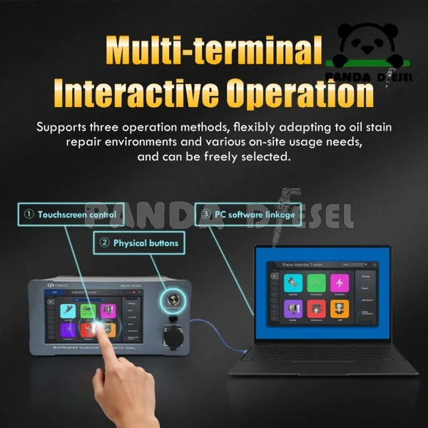 igap 300 full function common rail fuel solenoid piezo injector tester with 7 inch touch screen supplier
