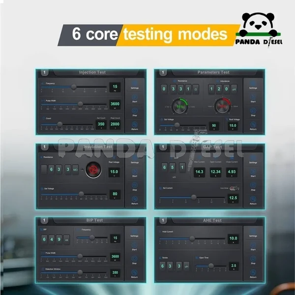 IGAP100 iGAP-100 6 common rail injector tester

