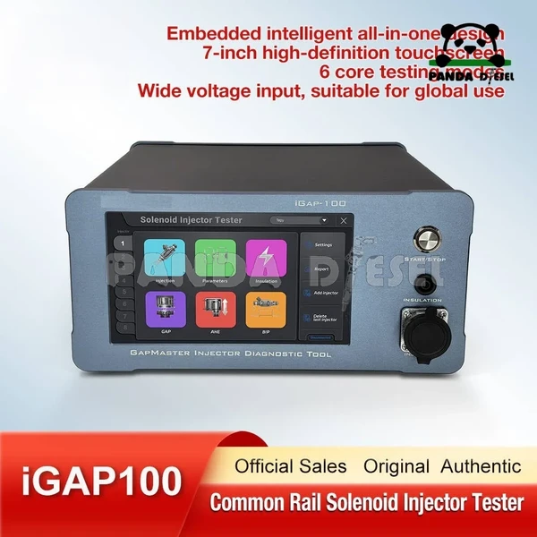 IGAP100 iGAP-100 6 common rail injector tester for bosch injector testing
