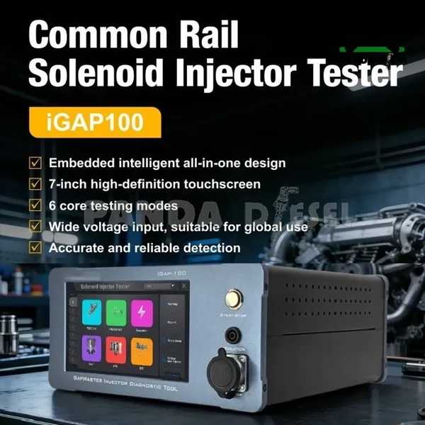 IGAP100 iGAP-100 6 core testing modes Solenoid injector tester 

