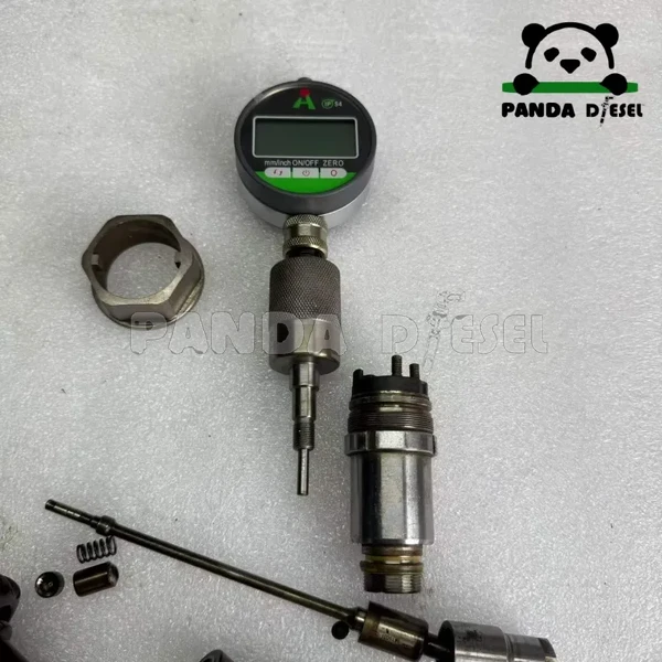 km002c xpi scania isg series fuel injector 2488244 disassembly measurement repair tools valve seat nozzle seat repair factory