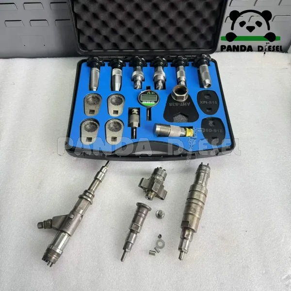 km002c xpi scania isg series fuel injector 2488244 disassembly measurement repair tools valve seat nozzle seat repair supplier