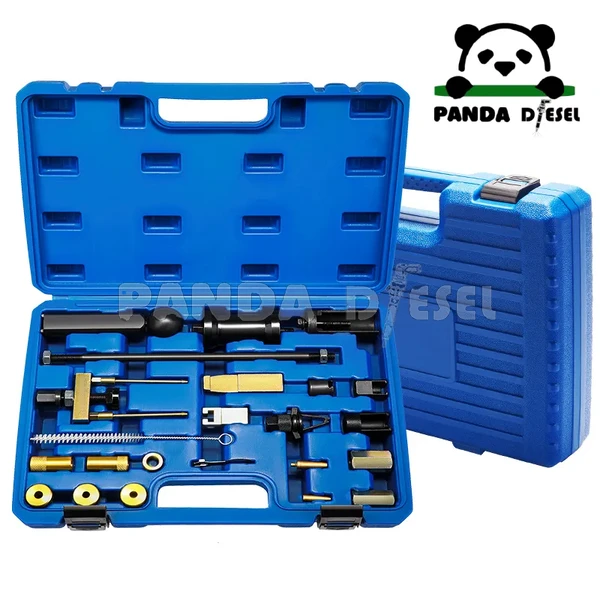 high quality vw audi gasoline diesel dual fuel injectors disassembly tools and puller hammer repair tools set kit factory
