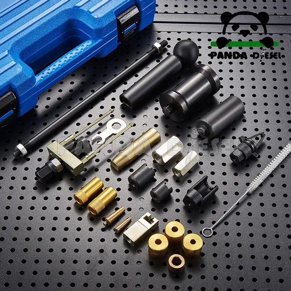 high quality vw audi gasoline diesel dual fuel injectors disassembly tools and puller hammer repair tools set kit manufacturer