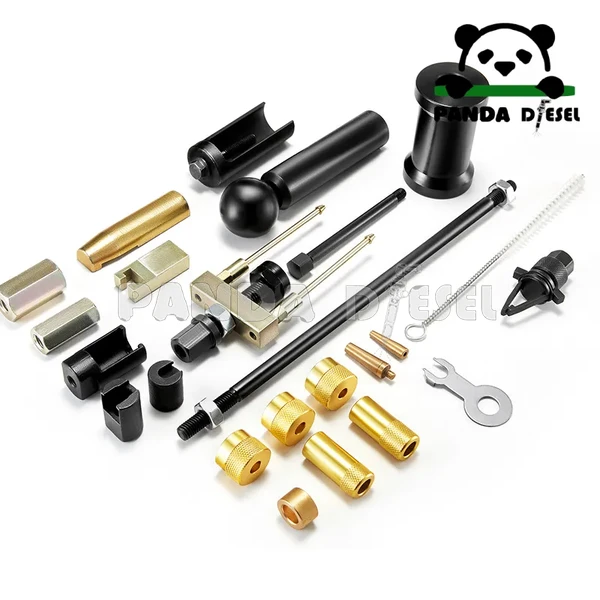 high quality vw audi gasoline diesel dual fuel injectors disassembly tools and puller hammer repair tools set kit supplier