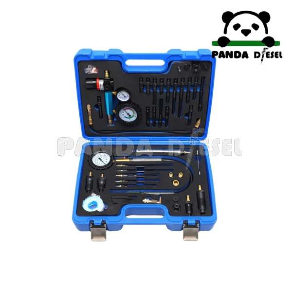 46 pcs diesel engine compression leakage test tools kit