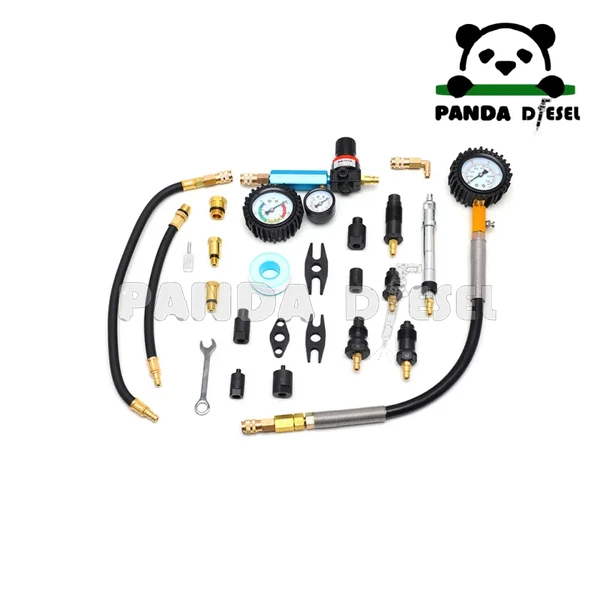 46 pcs diesel engine compression leakage test tools 