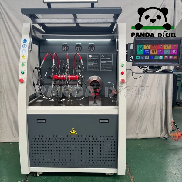 cr 1018 multi functional diesel cri 4 pcs injectors testing at the same time and common rail fuel pump test bench