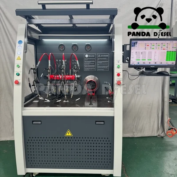 cr 1018 multi functional diesel cri 4 pcs injectors testing at the same time and common rail fuel pump test bench factory