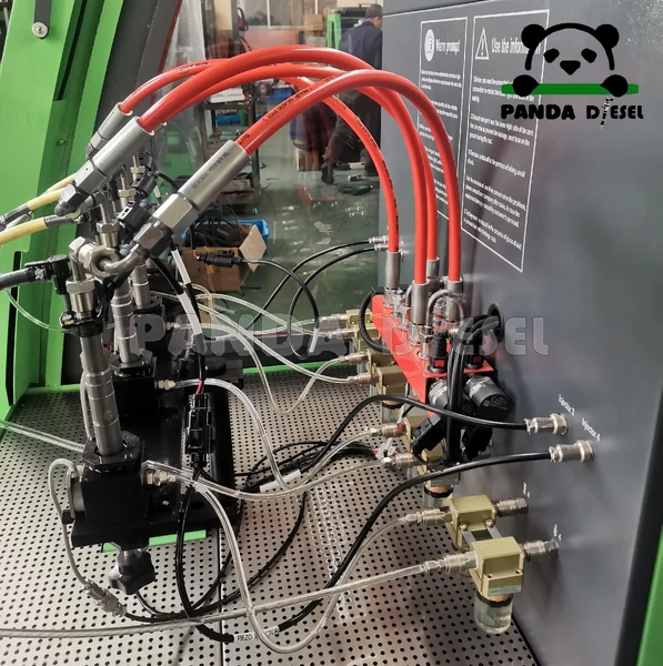cr 1016 high pressure common rail fuel injector test bench testing 4pcs cr injectors simultaneously factory