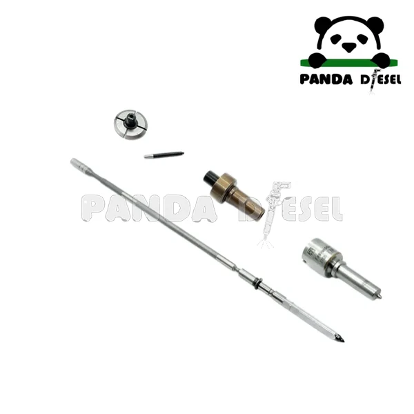 common rail fuel injector 0445110522 68211302aa repair kits with nozzle f00vx40095 control valve f00vc01504 t614 for chrysler jeep grand cherokee 3.0 crd dodge master panda diesel