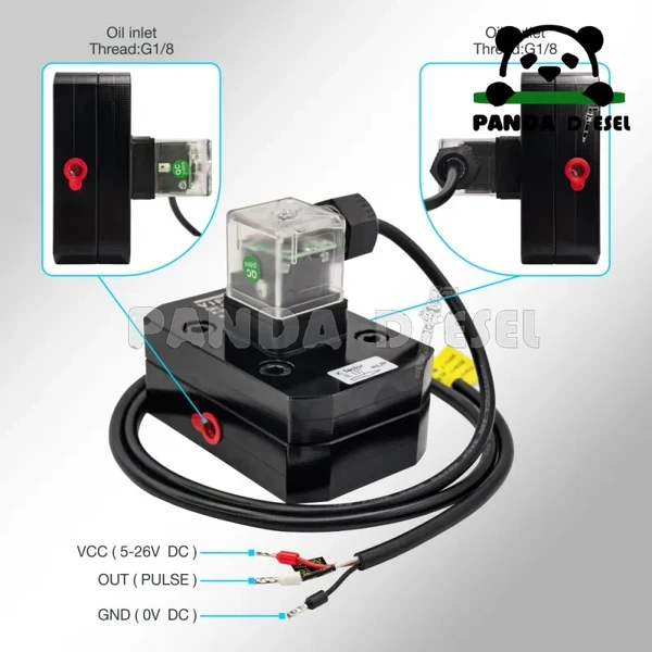 high precision oval flow meter sensor for common rail diesel injector test bench manufacturer