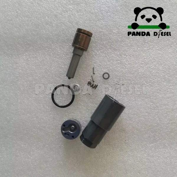denso common rail fuel injector 23670-0e070 repair kits with g4s60 nozzle g4 orifice valve plate for toyota hilux revo innova j08e 2kd-ftv 2gd 2.5d fortuner factory