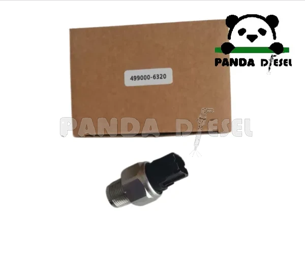 Common Rail Fuel Pressure Sensor 6 Pins 499000-6320 For Toyota Hino J08e Ranger 500 Diesel Engine